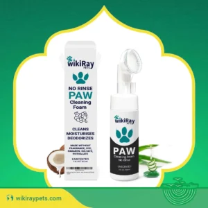 wikiRay Dog Paw Cleaner Foam